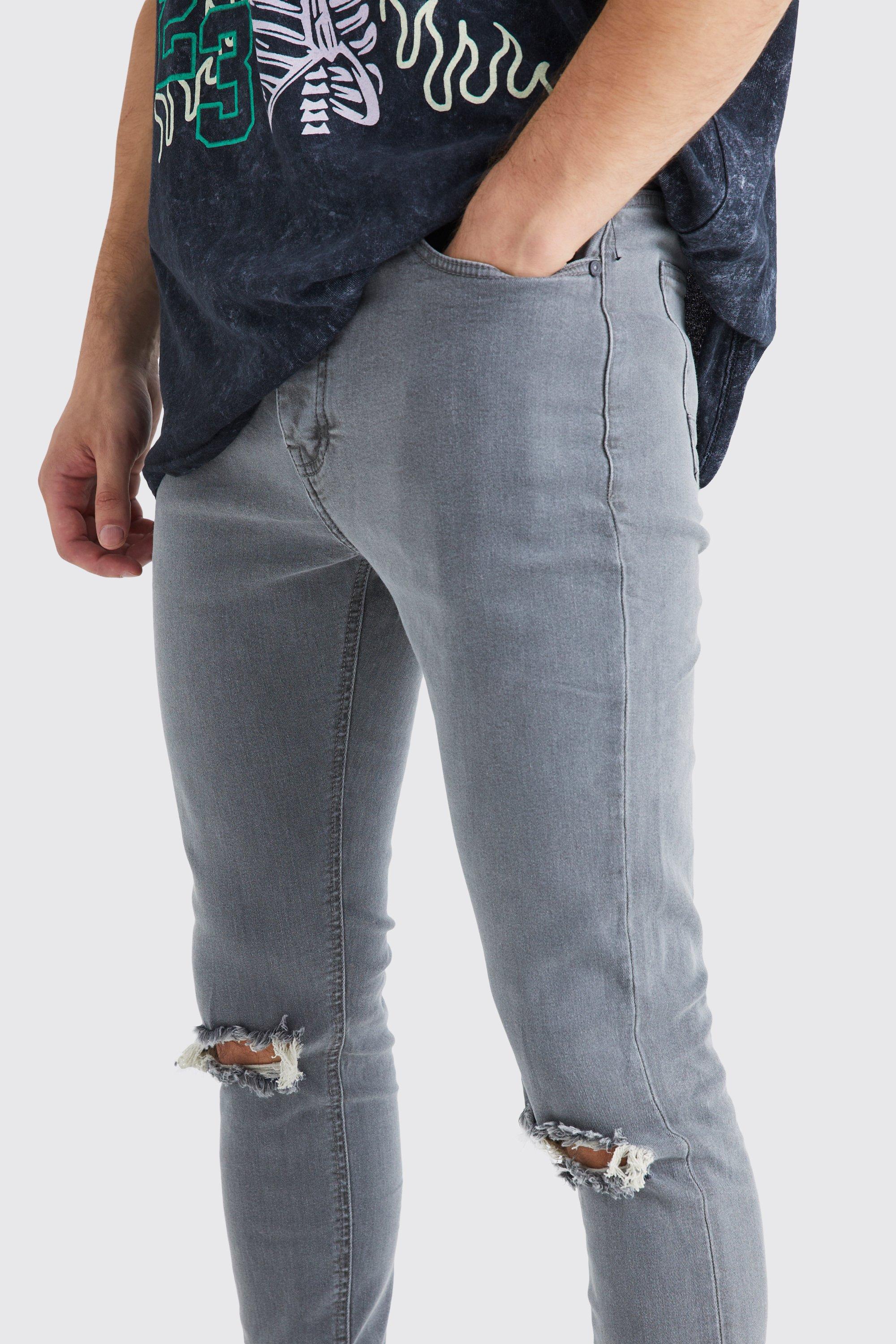 Tall distressed skinny hot sale jeans